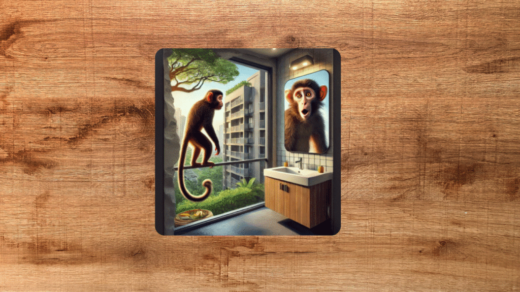 Un mono en el quinto piso