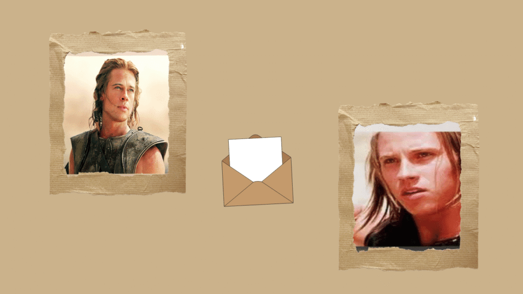 Carta de Aquiles a Patroclo