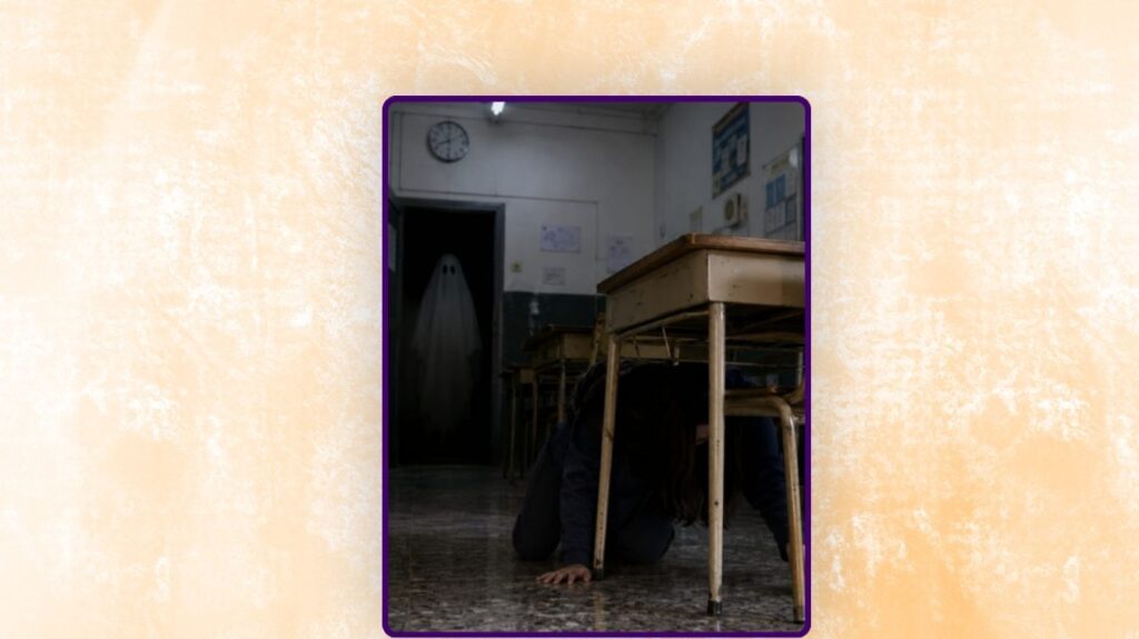 UN FANTASMA EN LA ESCUELA